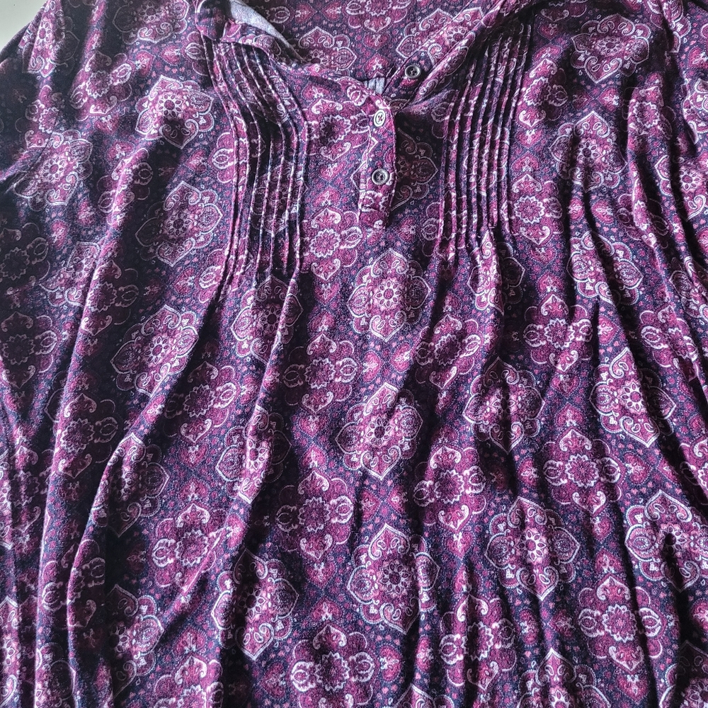 Lot of 4 euc women's size large long sleeve tops